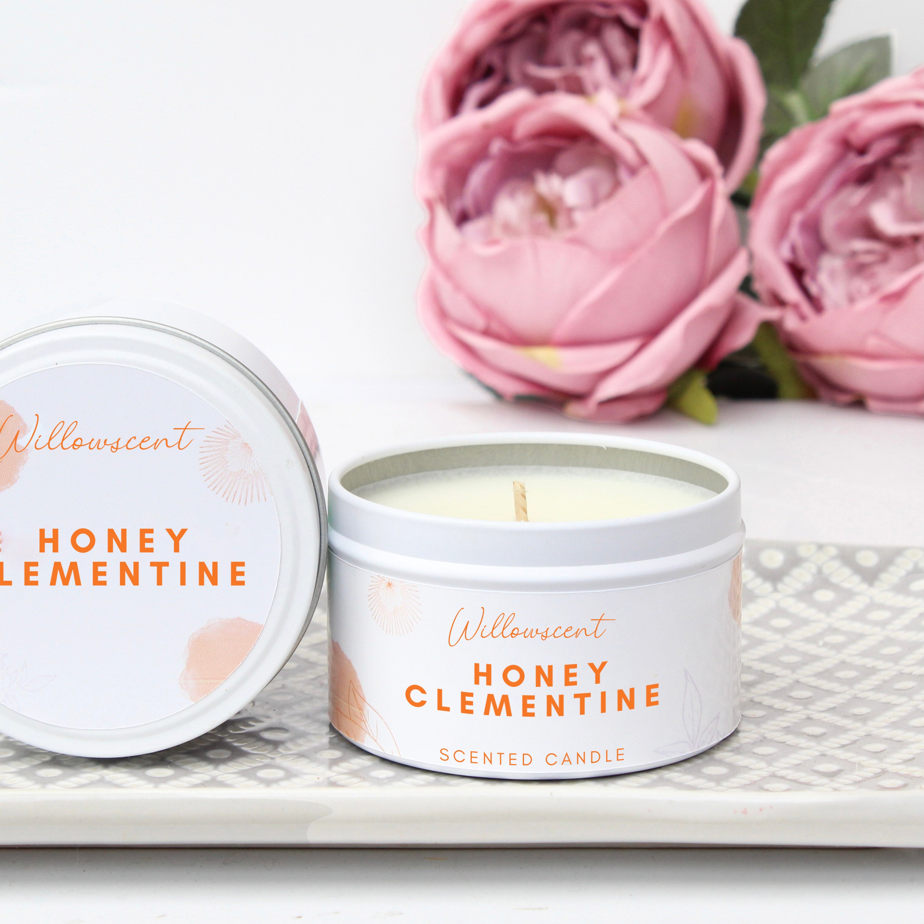 Honey Clementine Scented Candle