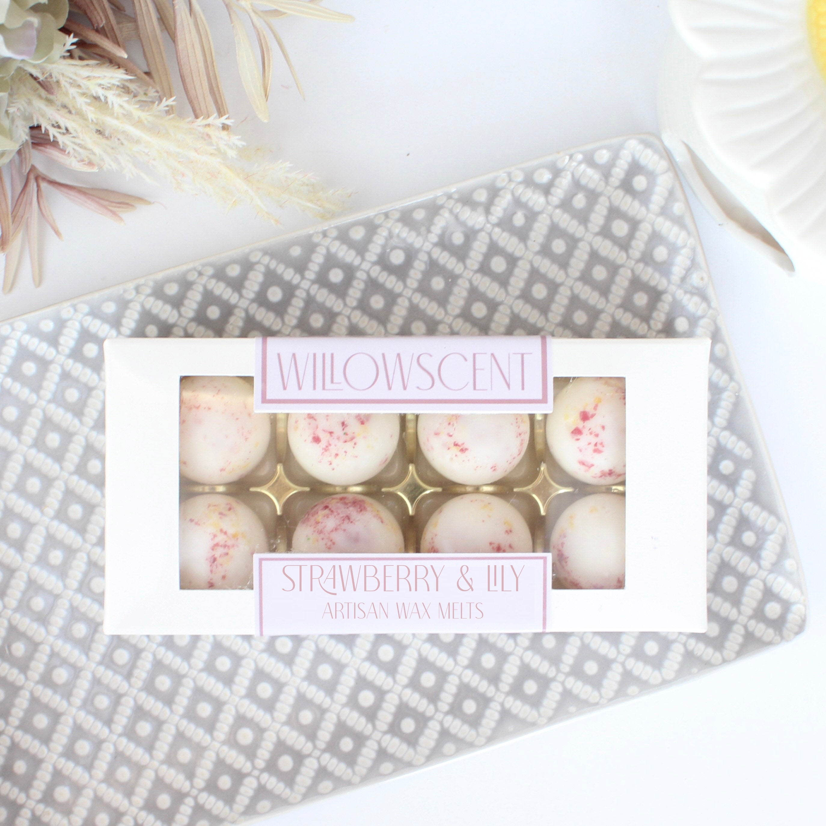 Strawberry & Lily Scented Wax Melts