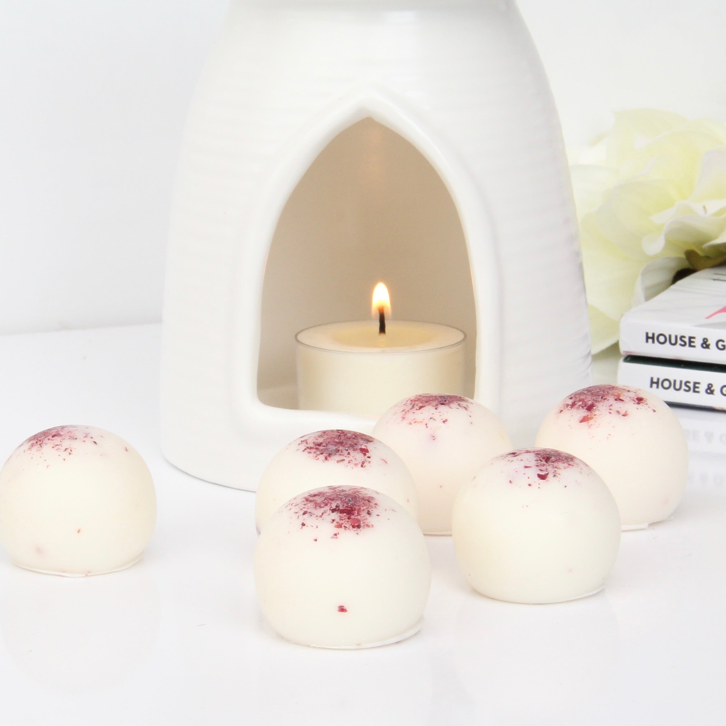 Peony & Blush Suede Scented Wax Melts