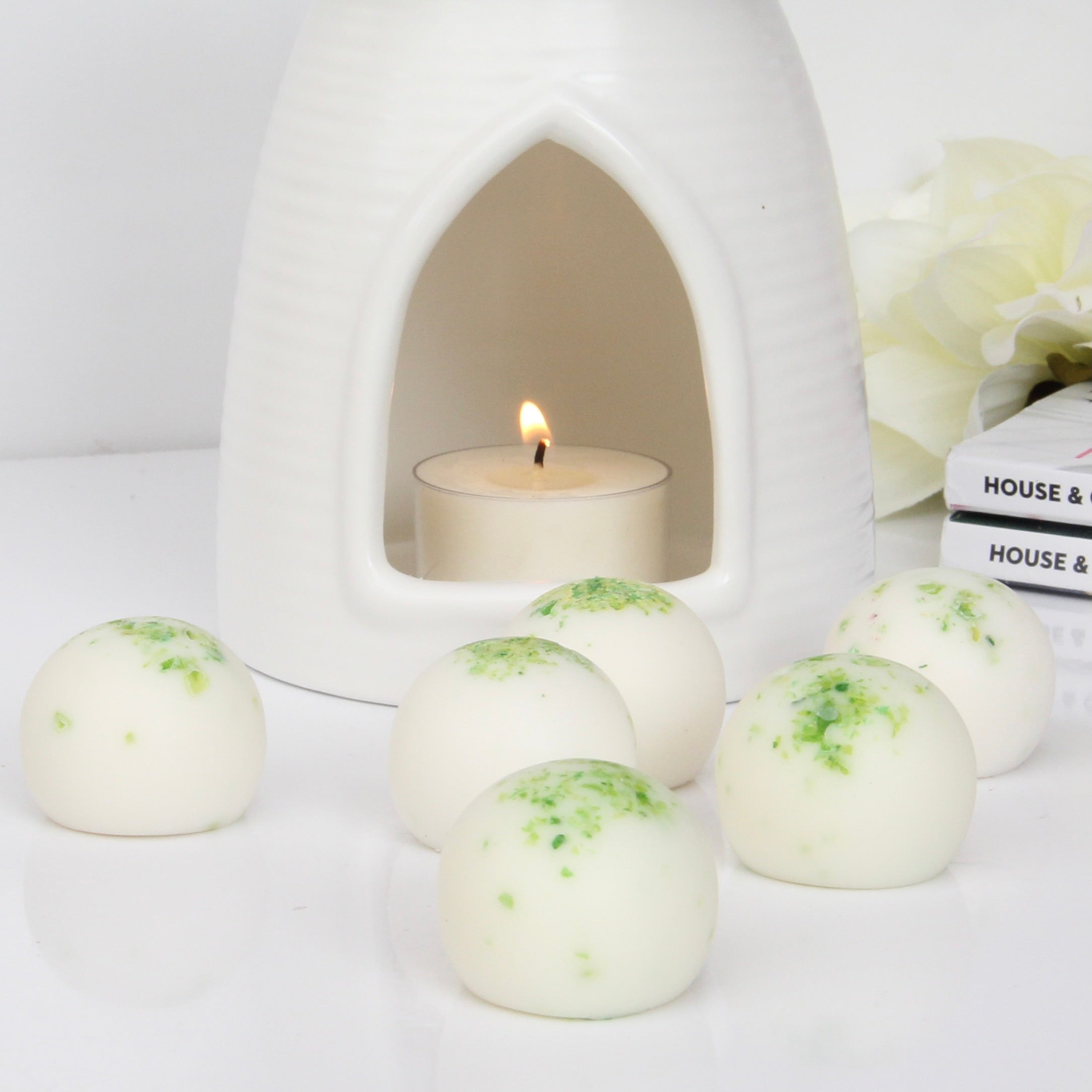 Pomelo & Basil Scented Wax Melts